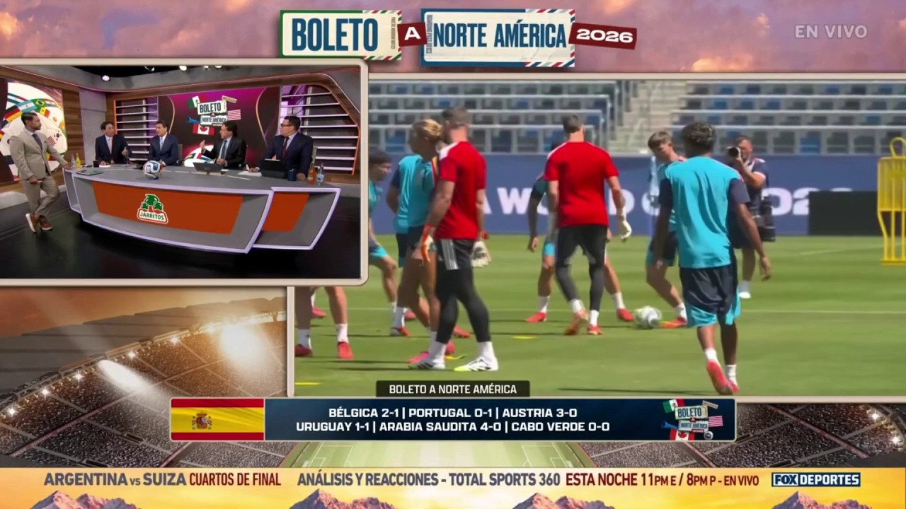 😲🔥 ¿FUE UN ERROR SACAR A COURTOIS? España venció a Bélgica  | Boleto a Norte América.