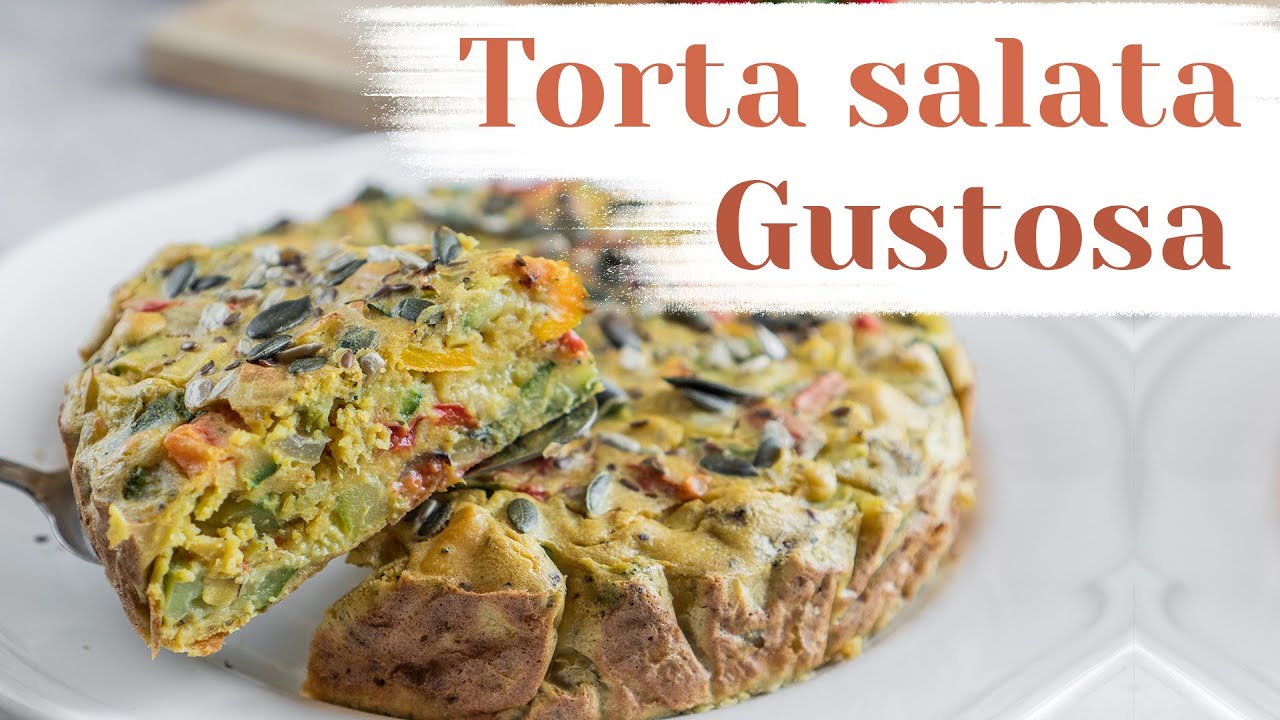 QUANDO NON SAI COSA MANGIARE PER CENA PREPARA QUESTA TORTA SALATA FACILISSIMA | Elefanteveg