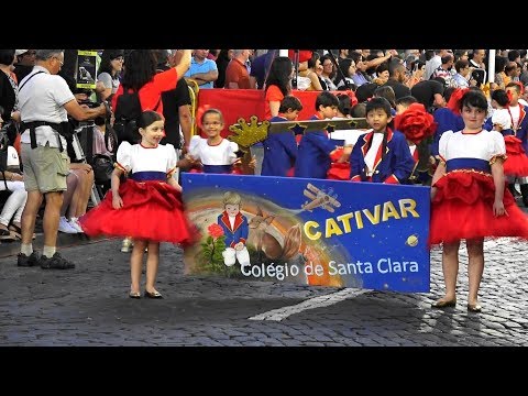 Marcha Colégio Santa Clara - Sanjoaninas 2018 - Ilha Terceira Açores