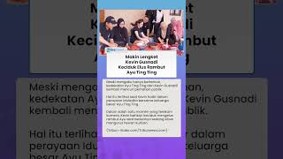 Momen Manis Kevin Gusnadi dan Ayu Ting Ting saat Urus Hewan Kurban Bersama Keluarga