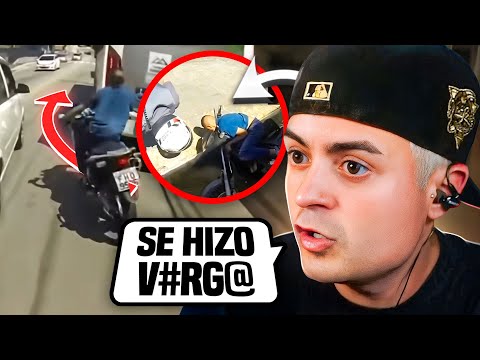 LA MEJOR PERSECUCIÓN EN MOTO DE LA HISTORIA 💥😱