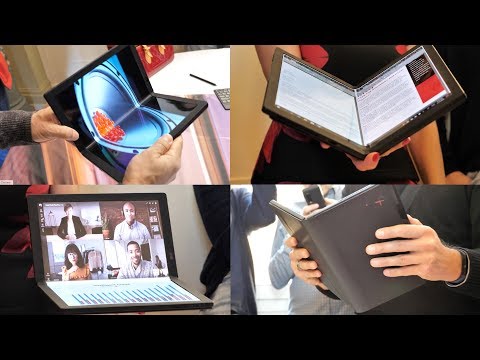 External Review Video PE3T54LPazw for Lenovo ThinkPad X1 Fold Foldable Laptop (2020)