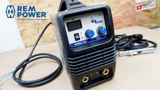 Unboxing and Testing of REM POWER Welding Machine MMA-TIG WMEm 250 Lynx 20-250A