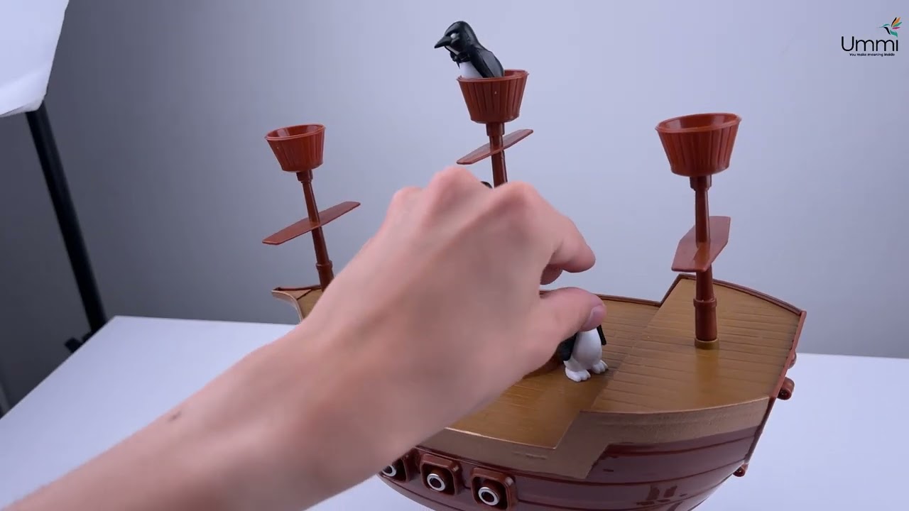 Настольная интерактивная игра Ummi 707-61 Pirate Boat Balancing Game