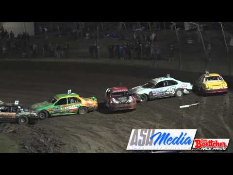 Modified Sedans: Kye Walters Crash - Lismore Speedway