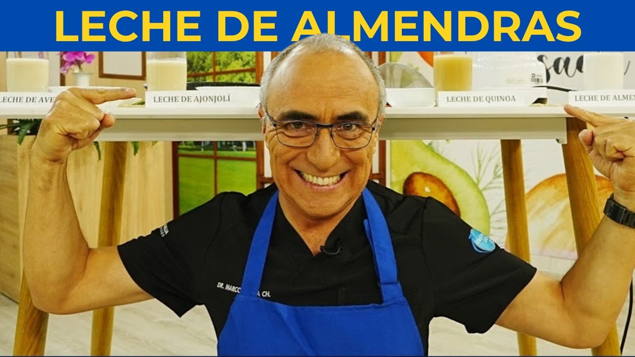 Sin Químicos 🥛 Haz tu Propia Leche de Almendras en Casa