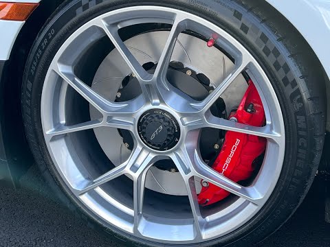 Porsche 992 GT3 Girodisc 2 Piece Rotor and Brake Pad Install