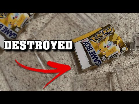 Graded Retro Video Game Destroyed