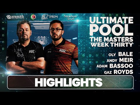 Ultimate Pool The Masters Highlights - Week 30
