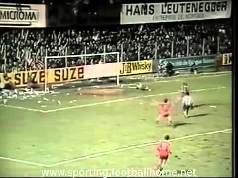 Neuchâtel Xamax - Sporting Lisbona 1-0 - Coppa U.E.F.A. 1981-82 - ottavi di finale - ritorno