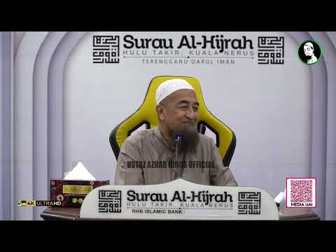 Rambut Menutup Dahi Ketika Solat - Ustaz Azhar Idrus