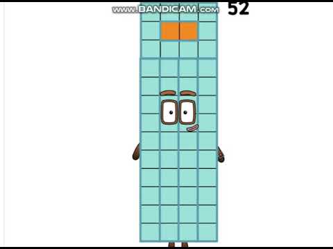 Making Numberblock 52 in 6 Minutes