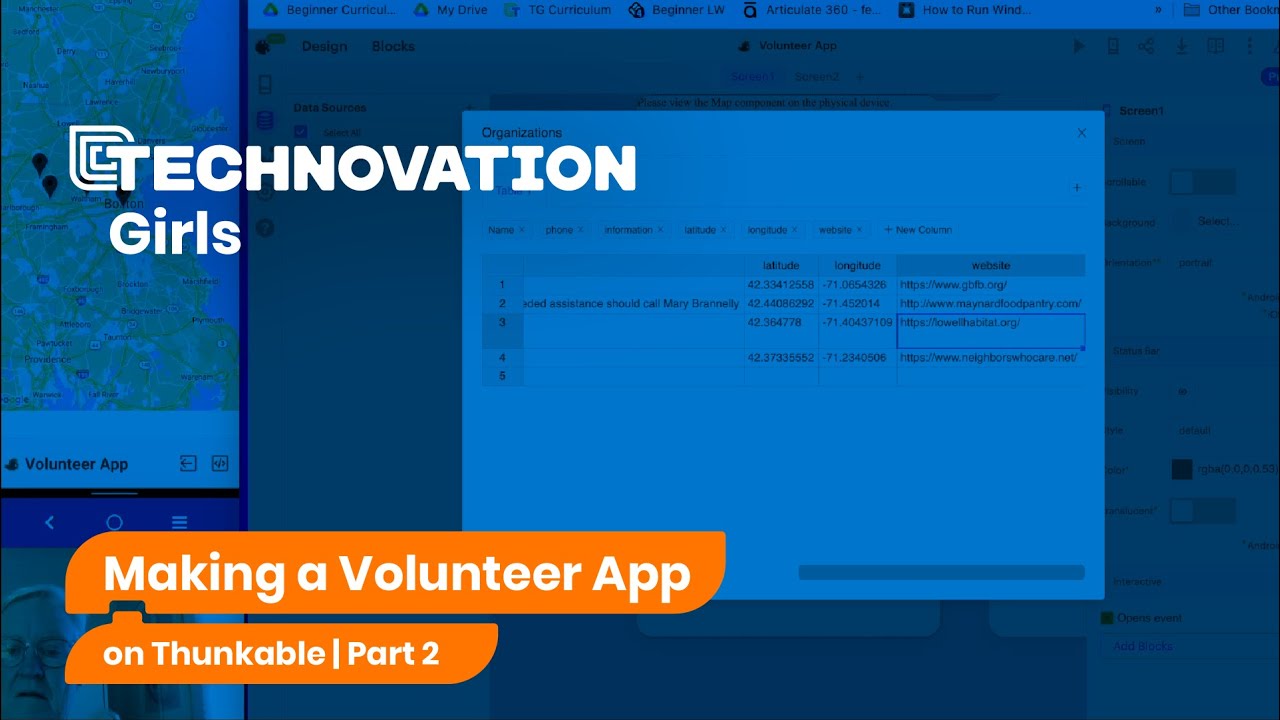 Phone calls & Web Viewing Volunteer App Part 2