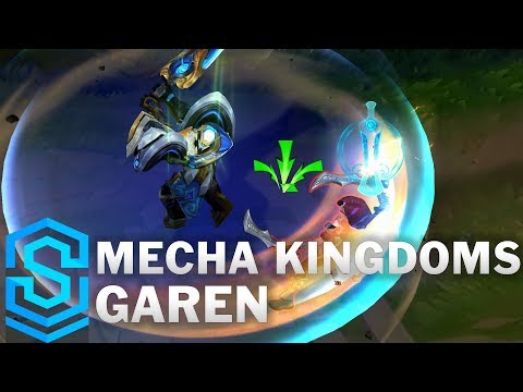Mecha Kingdoms Garen Skin Spotlight - Pre-Release - League of Legends