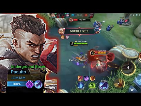 PAQUITO| FULL | GAMEPLAY | HYPER | FULL DAMAGE BUILD|#mlbb
