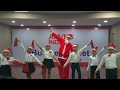Christmas Kids Group Dance Jingle Bells Dance Merry Christmas Dance Christmas Celebration