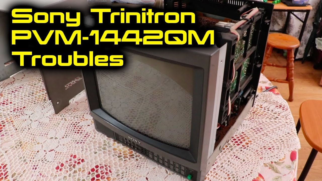 Sony Trinitron PVM 1442QM Troubles