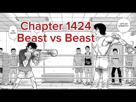 Hajime No Ippo - 1424 Beast vs Beast ( English Read Along)