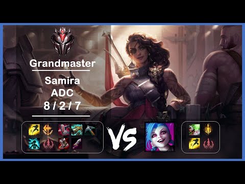 ADC Samira vs Jinx Patch 11.24b