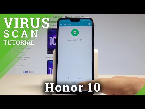 How to Scan Virus on Honor 10 - Security Scan / EMUI Antivirus |HardReset.Info