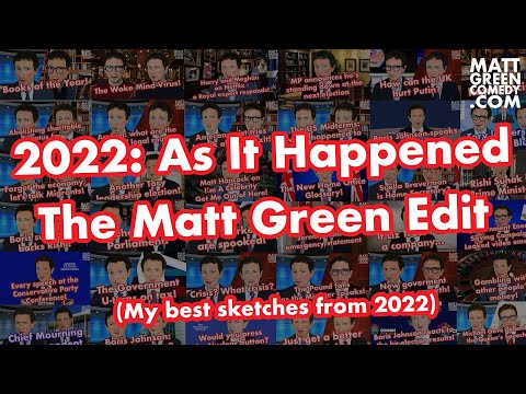 2022: As It Happened - The Matt Green Edit (My best sketches from 2022)