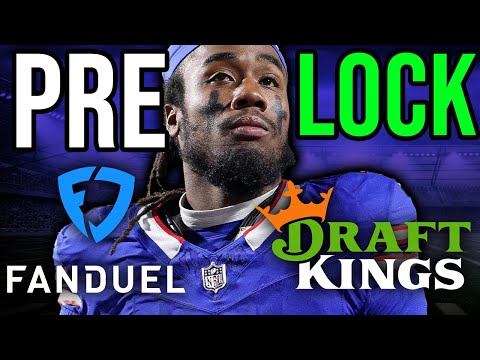 NFL Week 17 | DFS Pre-Lock Show | DFS Army