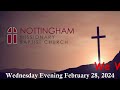 NMBC Live stream Wednesday Evening February 28, 2024