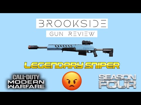 LEGENDARY BROOKSIDE SNIPER REVIEW - Call of Duty: Modern Warfare