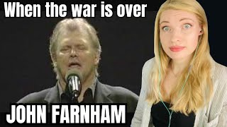 Vocal Coach/Musician Reacts: John Farnham &#39;When The War Is Over&#39; In Depth Analysis!