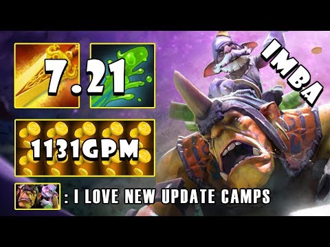 [Alchemist] Fast Farming Guides 12Min Radiance 1.1k GPM New Update Camps FullGame Dota 2 7.21