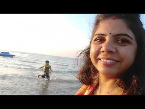 Mandvi beach par manveer ne ki bahut masti/mazza aa gaya