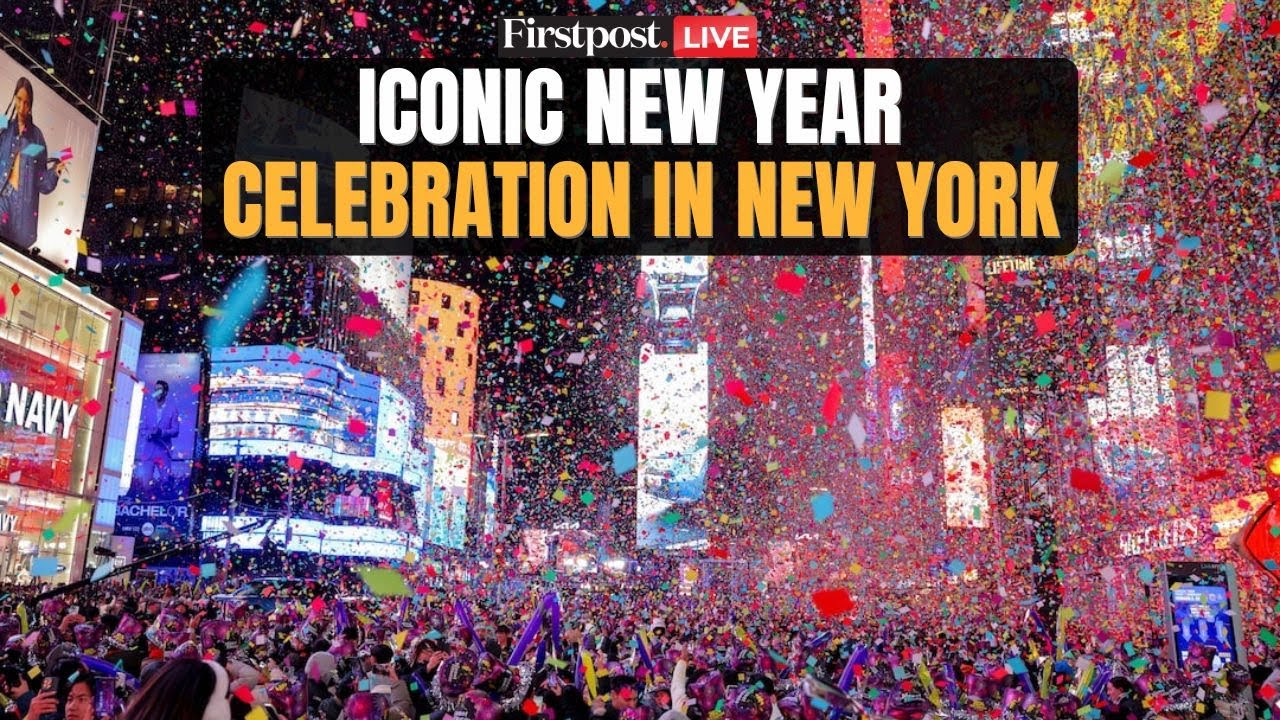 New York New Year 2026 Celebrations LIVE: Times Square Ball Drop & Fireworks | Firstpost