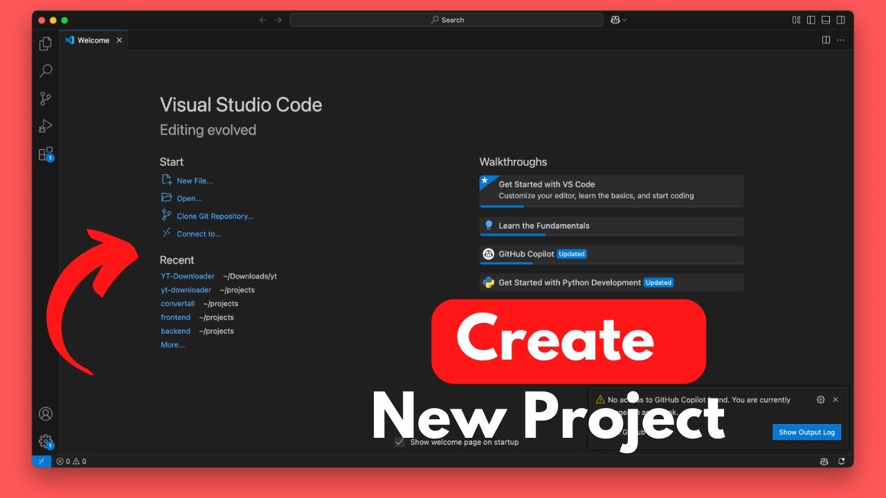 How to Create New Project in Visual Studio Code (Quick & Simple)