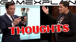 Reggie Demos the Switch & Plays Zelda: BotW on Jimmy Fallon - Thoughts & Hidden Details