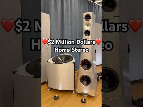 ❤️$2 Million Dollars❤️ Home Stereo Sound System ⚙️ luxury Hi-End Audiophile HiFi Spekaker Setup  🔊