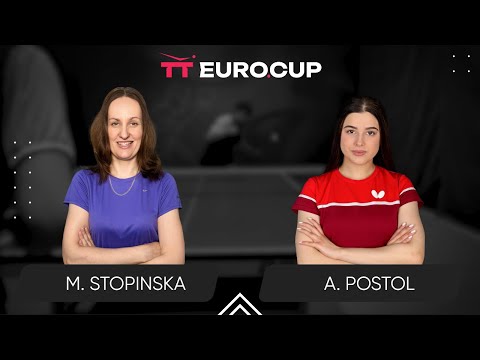11:35 Marta Stopinska 1 : 3 Anastasiia Postol 09.09.2024 | TT Euro.Cup Final Women Master.