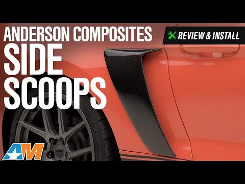 2015-2017 Mustang Anderson Composites Side Scoops Review & Install
