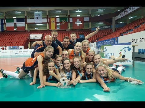 Volleybal Team presentatie Talent Team NL EYOF, GYOR 2017