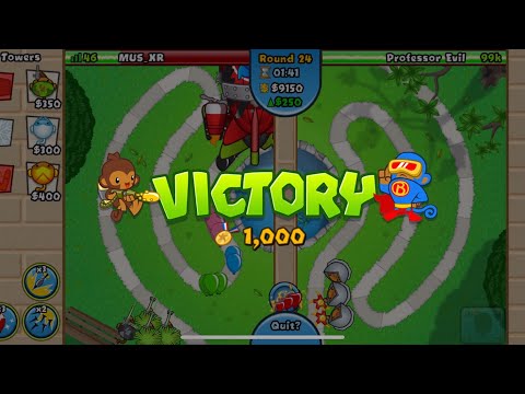 BTD Battles Professor evil challenge | Thursday Week 25