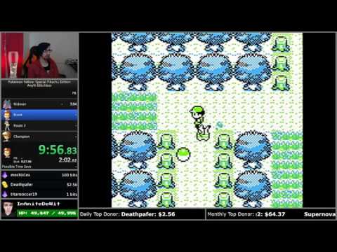 Pokemon Yellow Any% Glitchless Speedrun (1:57:01 RTA)