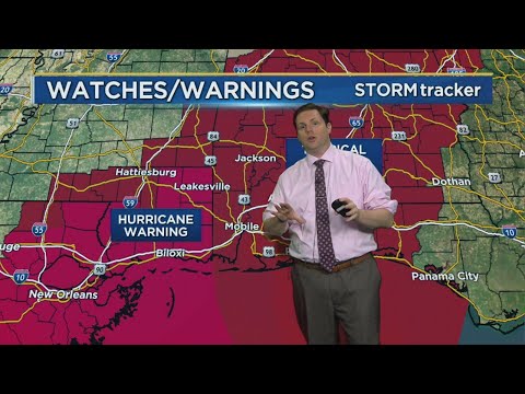 Hurricane Zeta 11 a.m. Update Wednesday Oct. 28. 2020