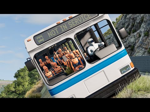 Cars vs Cliff Roads #18 - BeamNG DRIVE | SmashChan