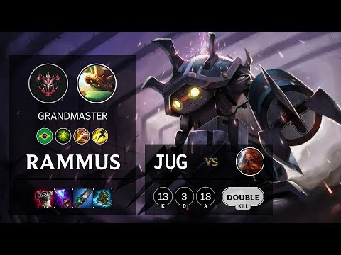 Rammus Jungle vs Gragas - BR Grandmaster Patch 10.9