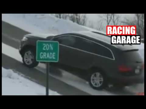 AUDI Quattro vs BMW Xdrive   2017 WINTER SNOW TEST