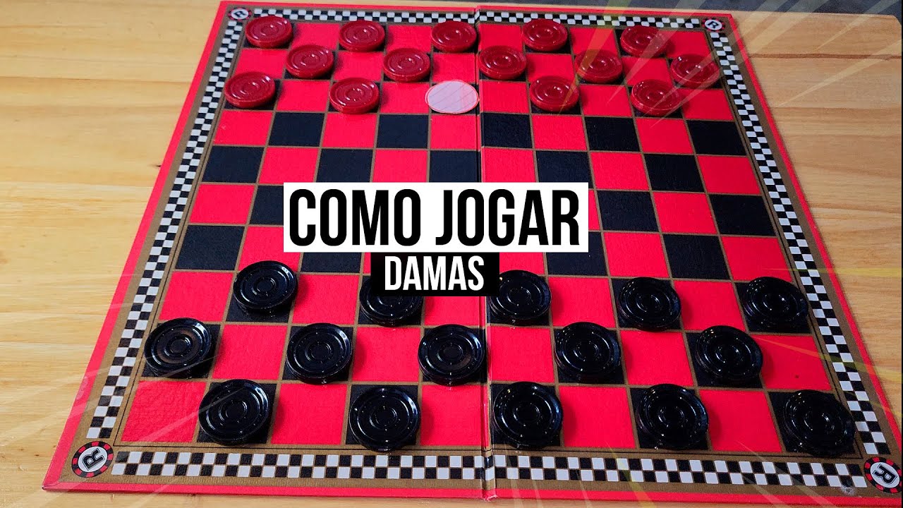 COMO JOGAR DAMA ( como jogar o jogo damas )