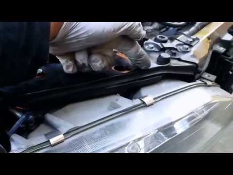 1992 1993 Honda Accord front bumper and headlight...