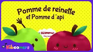 Pomme de reinette et pomme d&#39;api | Comptines | Chansons | The Kiboomers | Musique | Maternelle