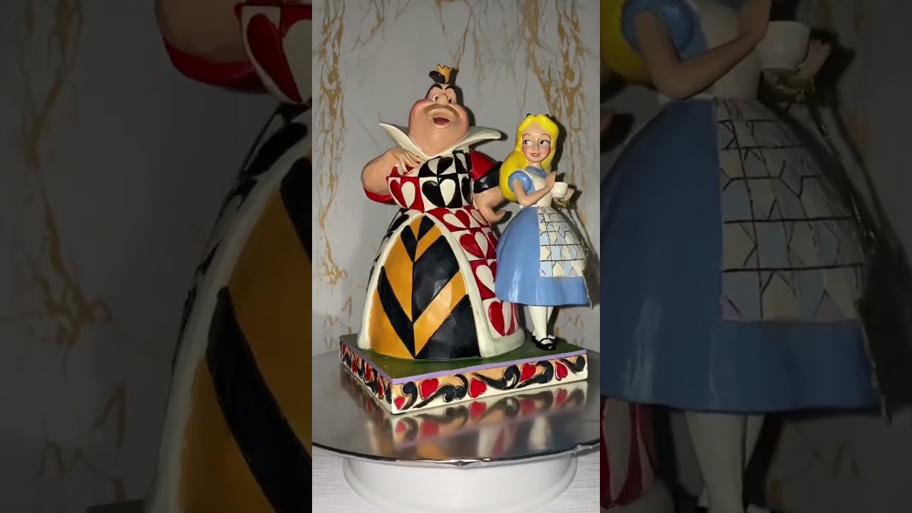 Disney Traditions : Alice in Wonderland “Chaos & Curiosity” (6008069) Jim Shore from Enesco #shorts
