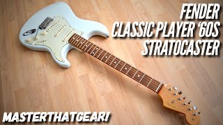 Video thumbnail for 2009 Fender Classic Player '60s Stratocaster -  MasterThatGear! by mastertheguitar