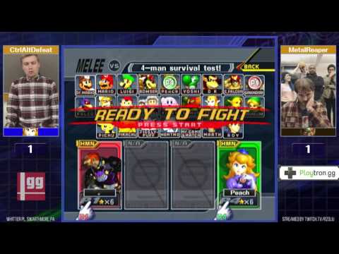 Event Match 10: ctrlaltdefeat (Peach) vs MetalReaper (Sheik) - Losers Round 4